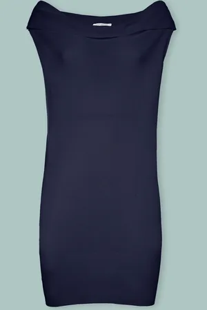 Malo Blusa de algodón con cuello barco