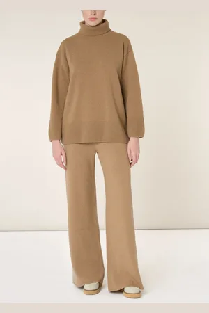 Malo Pantalón de cachemira regenerada y lana