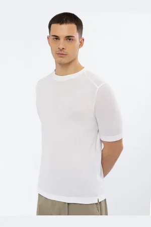 Malo Jersey de cuello redondo de algodón