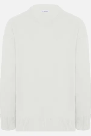 Malo Jersey de cuello redondo en cachemira
