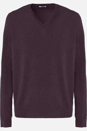 Malo Jersey de cachemir con cuello de pico