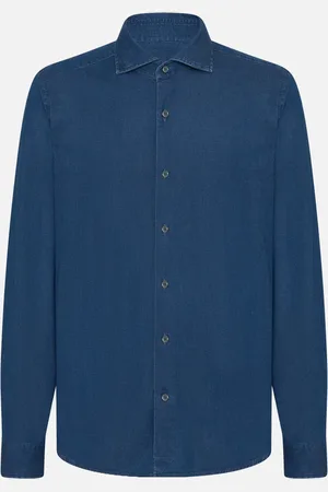 Malo Camisa de denim de algodón