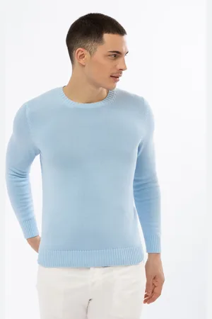 Malo Jersey de cuello redondo de algodón