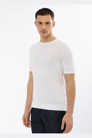 Malo Jersey de cuello redondo de algodón