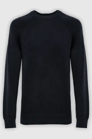 Malo Jersey de cuello redondo de algodón