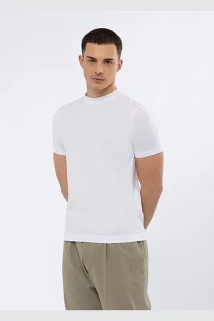 Malo Jersey de cuello redondo de algodón y lino