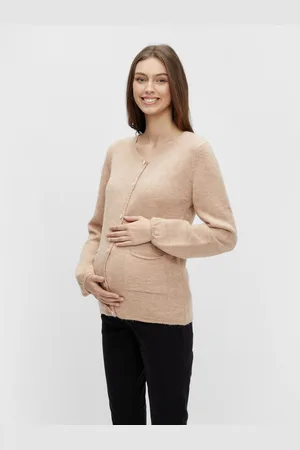 Mama;licious Cárdigan De Punto Cuello Redondo