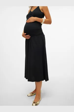 Mama;licious Falda Midi Cintura Alta