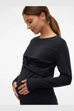 Mama;licious Tops Corte Regular Cuello En U