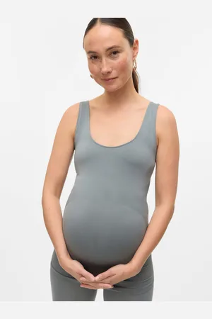Mama;licious Camisetas De Tirantes Corte Bodycon Cuello En U