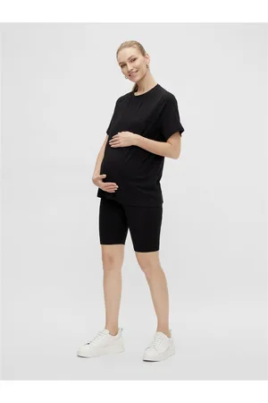 Mama;licious Camisetas Corte Oversized Cuello Redondo