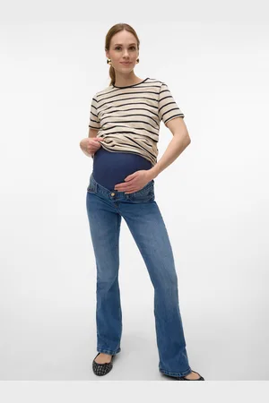 Mama;licious Vaqueros Corte Flared