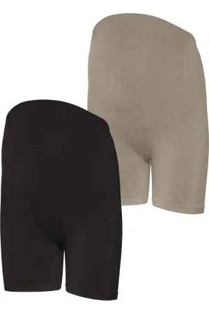 Mama;licious Shorts Corte Slim