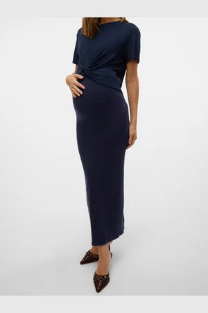 Mama;licious Tops Corte Cropped Cuello Redondo