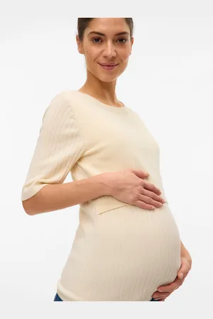 Mama;licious Tops Corte Regular Cuello Redondo
