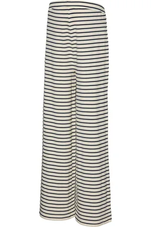 Mama;licious Pantalones Corte Regular Tiro Alto