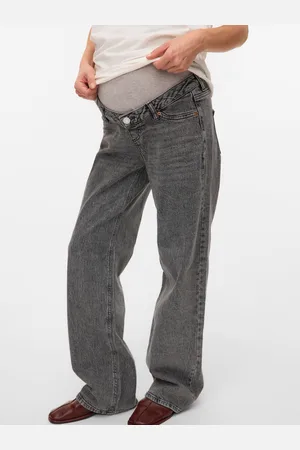 Mama;licious Vaqueros Corte Wide Leg