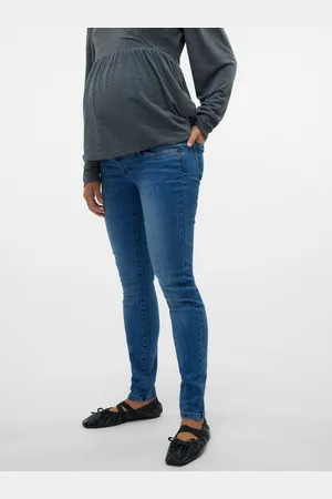Mama;licious Vaqueros Corte Slim