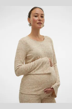 Mama;licious Tops Corte Regular Cuello Redondo