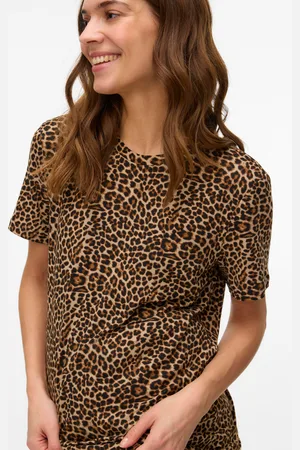 Mama;licious Camisetas Corte Bodycon Cuello Redondo