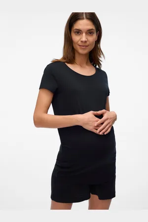 Mama;licious Tops Corte Regular Cuello En U