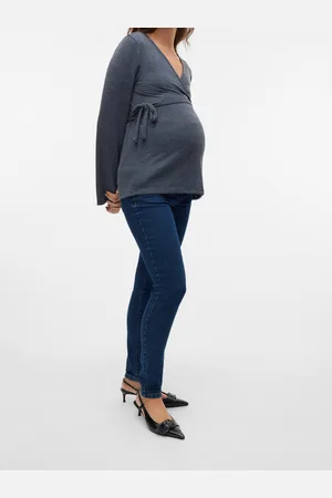 Mama;licious Vaqueros Corte Skinny