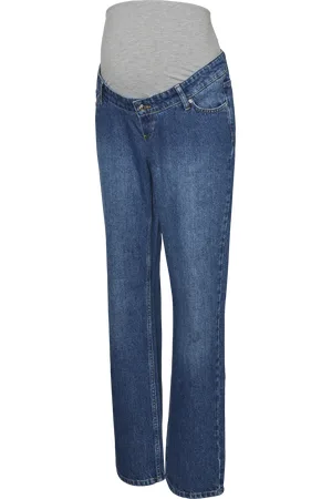 Mama;licious Vaqueros Corte Straight