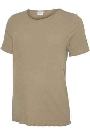 Mama;licious Tops Corte Regular Cuello Redondo