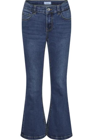 VERO MODA Vmruby Talle Medio Corte Flared Vaqueros
