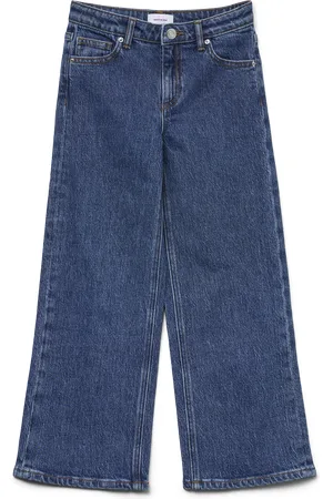 VERO MODA Vmtessa Tiro Alto Corte Wide Leg Vaqueros