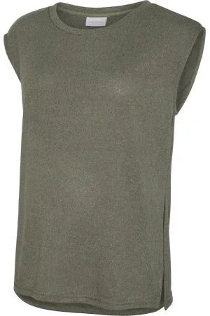 Mama;licious Tops Corte Regular Cuello Redondo