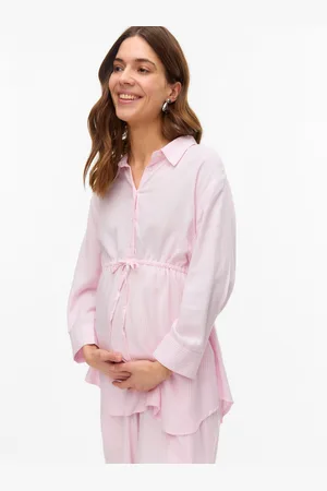 Mama;licious Camisas Corte Regular Cuello De Camisa