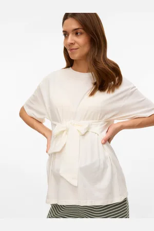 Mama;licious Tops Corte Regular Cuello Redondo