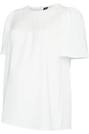 Mama;licious Tops Corte Regular Cuello Redondo