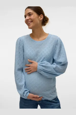 Mama;licious Tops Corte Regular Cuello Redondo