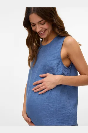 Mama;licious Tops Corte Regular Cuello Redondo