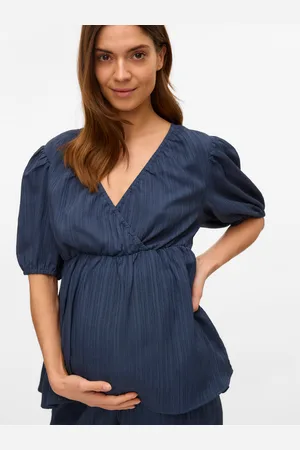 Mama;licious Tops Corte Regular Cuello Redondo
