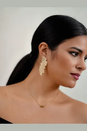 Mariquita Trasquilá Pendientes de latón