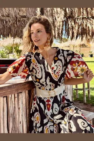 Mariquita Trasquilá Cinturón ancho piel talla única