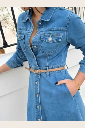 Mariquita Trasquilá Vestido vaquero abotonado s