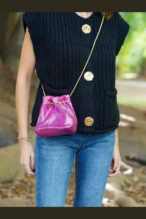 Mariquita Trasquilá Bolso bandolera lentejuelas
