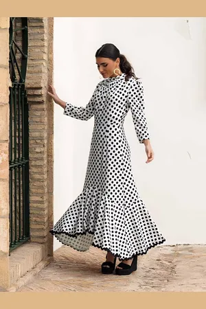 Mariquita Trasquilá Vestido lunares volantón