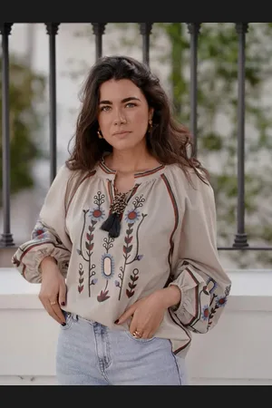 Mariquita Trasquilá Blusa larina girasol s
