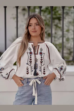 Mariquita Trasquilá Blusa larina girasol s