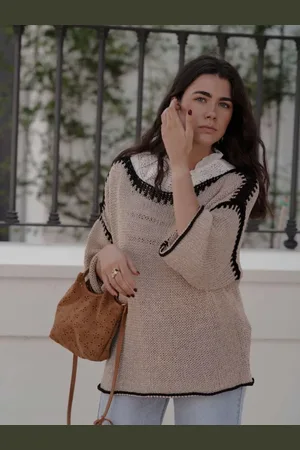 Mariquita Trasquilá Jersey hilo oversize talla única
