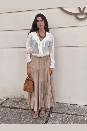 Mariquita Trasquilá Falda mediterráneo talla única