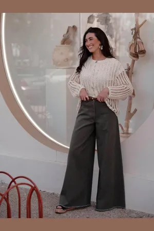 Mariquita Trasquilá Jeans rectos tiro alto s