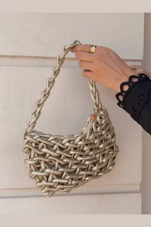 Mariquita Trasquilá Bolso trenzado talla única