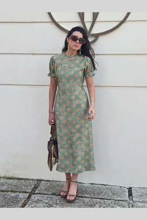 Mariquita Trasquilá Vestido chinesco paola talla única