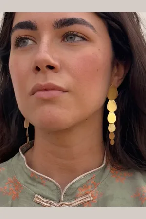 Mariquita Trasquilá Pendientes acero gotas